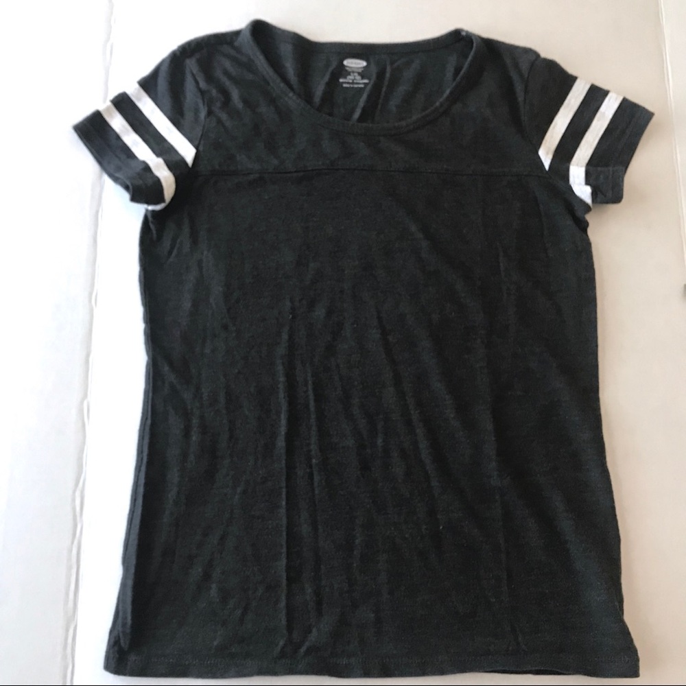 Old Navy Baseball Tee Gray